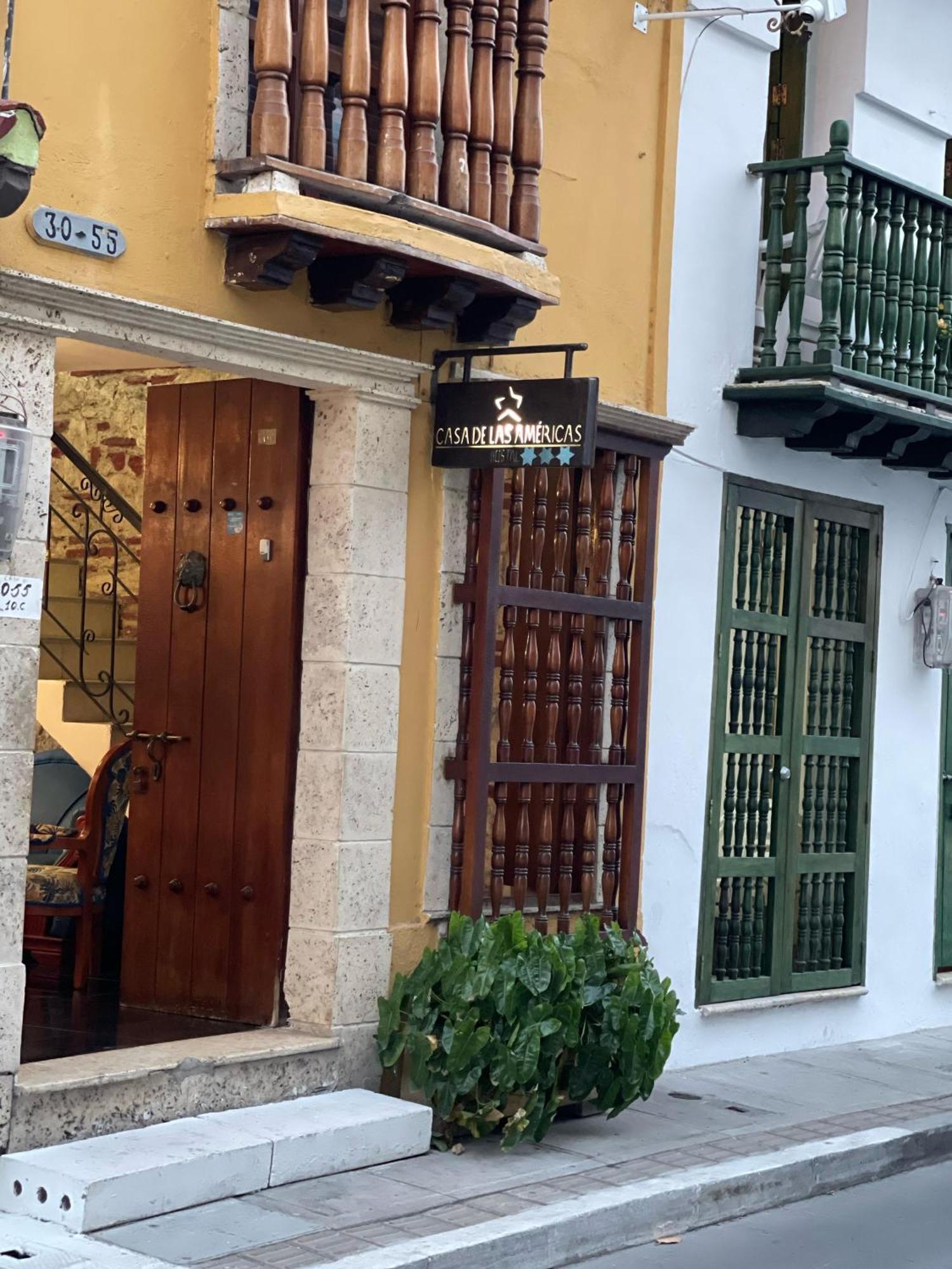 Hostal Casa De Las Americas Cartagena Eksteriør billede